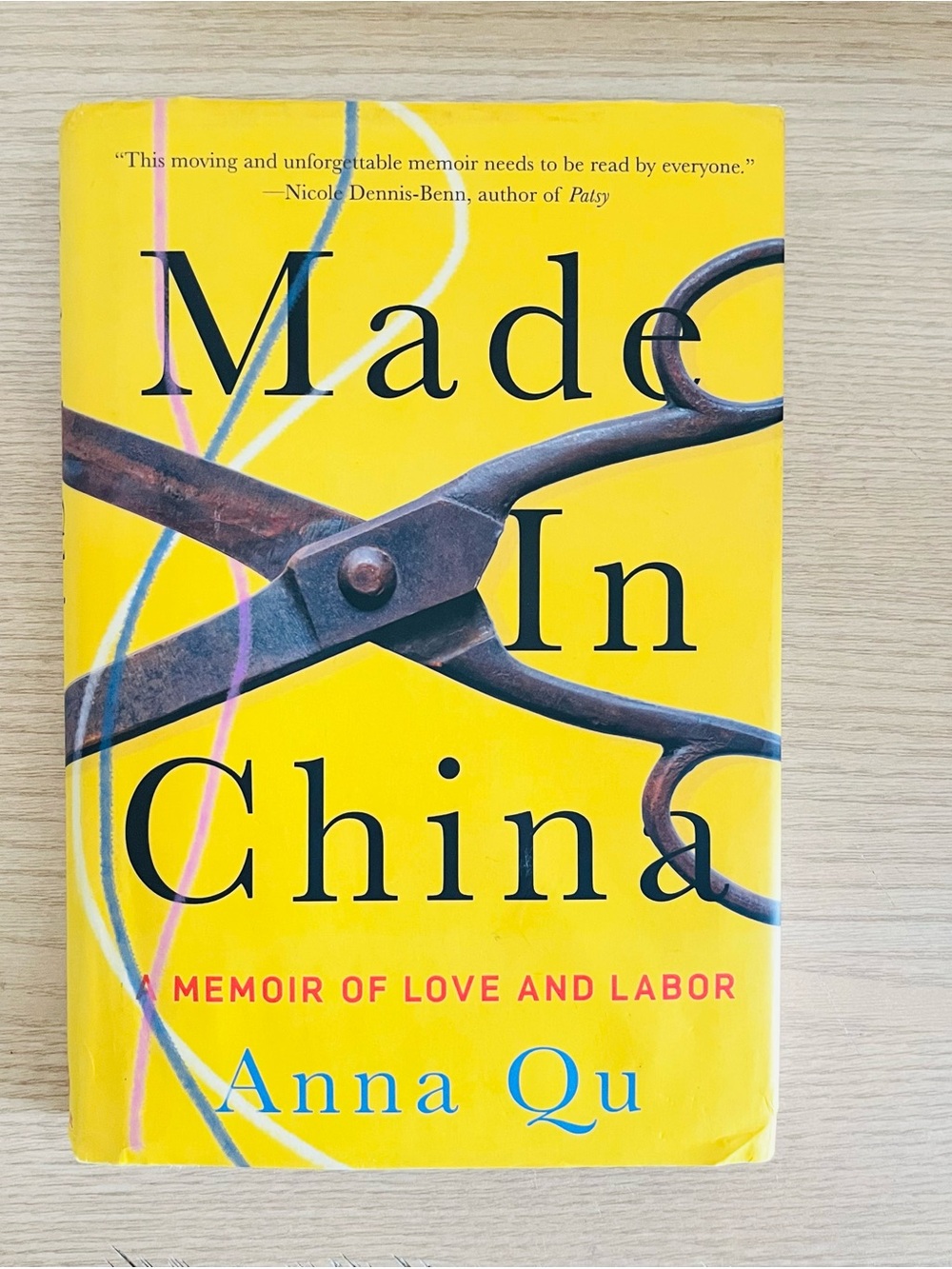 Made In China - Yellow hardcover a Memoir book